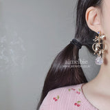 クリスタルバブルポニーイヤリング / Crystal Bubble Pony Earring