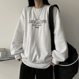 [fleece] Royal embroidery sweatshirt