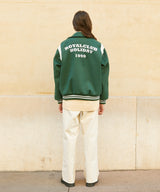 バーシティスタジャン/RCH varsity stadium Jacket green