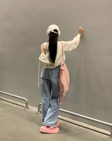 アクアデニムワイドパンツ