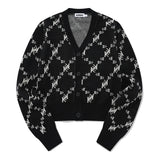 キルシーニットカーディガン／KIRSH KNIT CADIGAN [BLACK]