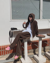 メティピグメントピンタックトレーニングパンツ