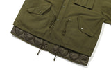 リセントロゴM65ジャケット/RECENT LOGO M65 PARKA_KHAKI