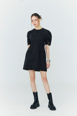 デニムミニドレス/Denim Mini Dress