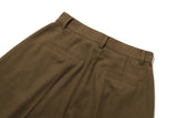 ワイドバミューダパンツ/WIDE BERMUDA PANTS_BROWN