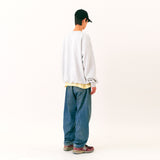 ソーシャルクラブスウェットシャツ / Social Club Sweat (White Melange)