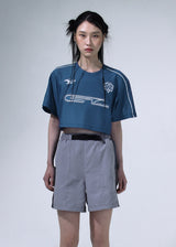 スポーツクロップTシャツ
