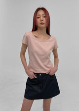 【MADE】スーザンワイドUネック半袖Tシャツ