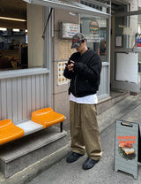 スエードボンバージャケット