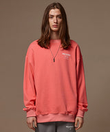 Pigment washed crewneck - Pink (4622121828470)