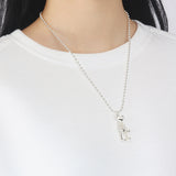 ベアーシルバーネックレス / BEAR_silver (6544672686198)