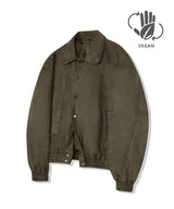 87-STAN031 [Vegan Suede] ボールデストスタイリッシュラインバーシティスエードジャケット