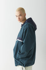 ニートフーデッドジャケット/BSR2223FWJK051 NEAT HOODED JACKET GREEN
