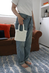 フルーツネットバッグ ミニ/fruit net bag mini (white)