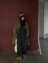 [UNISEX] オーバーフィットボンバージャケット