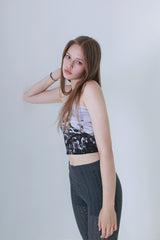 マウンテンチューブトップ/MOUNTAIN TUBETOP [GREY]