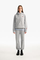 スモールチェリージョガーパンツ／SMALL CHERRY JOGGER PANTS [MELANGE GRAY]