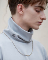 バックジップタートルネックロングスリーブカットソー/ BACK ZIP TURTLENECK L/S (4574075617398)