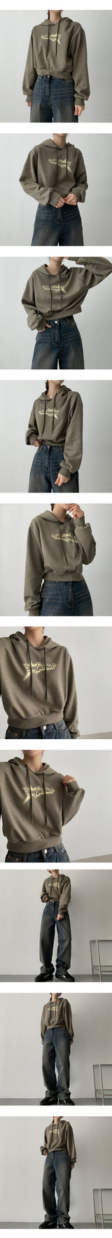 ゼリッククロップドフーディー / Zellick Cropped Hoodie