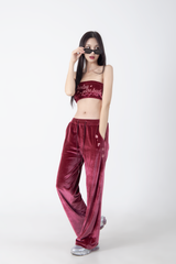 ダーリンユアスウェットパンツ / DARLING, YOUR SWEATPANTS ! #VELVET WINE