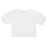 Fetching lace T-shirts (white) (6684248375414)