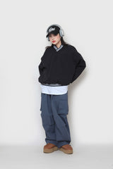 Warm-up line sweatshirt