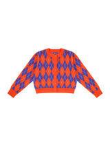 アーガイルカーディガン / Argyle Cardigan (4576259735670)
