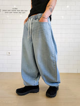 VENTIQUE ビッグバルーンワイドデニムパンツ