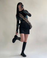 Collection 21fw - Dark Vader Mini Skirt (6614899196022)