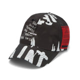 20 GRAFFITI BASEBALL CAP WHITE / BLACK (4626255904886)