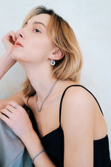 Vera Double Cubic Earrings (6655981158518)
