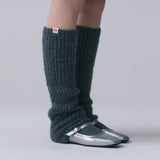 ALPACA LEG WARMERS, CHARCOAL