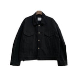 Buttoned Pocket Cotton Jacket (6684153217142)