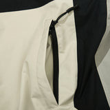 クロスボックスフーデッドジャケット/BSR2223FWJK028 CROSS BOX HOODED JACKET CREAM GRAY