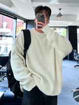 10.candy daily loosefit round knit