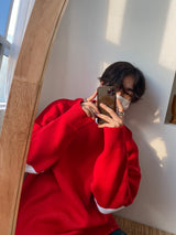 14 Rocket Lettering Round Knit (3color)