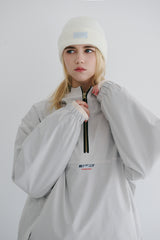 BSMステッチフーデッドアノラックジャケット/BSR2223FWJK078 BSM STRETCH HOODED ANORAK JACKET CREAM