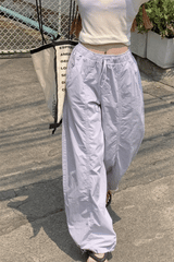 クールストレートカジュアルパンツ
