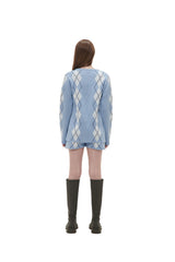 アーガイルカーディガン/ARGYLE CARDIGAN