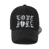ラブアンドフェイクキャップ / Love & Fake Cap_Black