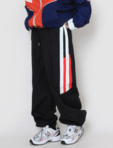 ラインカラードトラックパンツ / line colored track pants