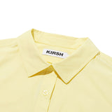 モノチェリークロップショートスリーブシャツ / MONO CHERRY CROP SHORT SLEEVE SHIRT [LIGHT YELLOW]