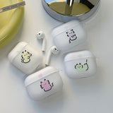 イエロー - カラフルドンドンゴヤン AirPods ケース_マット