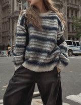 (UNISEX) ファウンディングラムズブラシニット