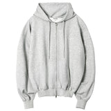 オーバーフルクロップスウェットフードジップアップ / Overful Crop Sweat Hood Zipup (2color)
