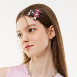 Glitter Star Cubic Clip Hairpin