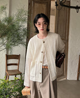 22サマーシルクＴシャツ/22summer silk T-shirt (11 color)