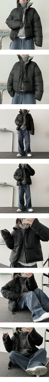 Mond colored padded jumper
