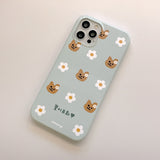 Flower pattern Bumper case (6691496165494)