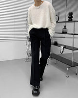 ポールアンゴラロングスリーブドTシャツ / Paul Angora Long-Sleeved T-Shirt (5 colors)